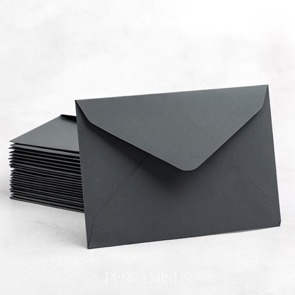 Envelope Cinzento Escuro